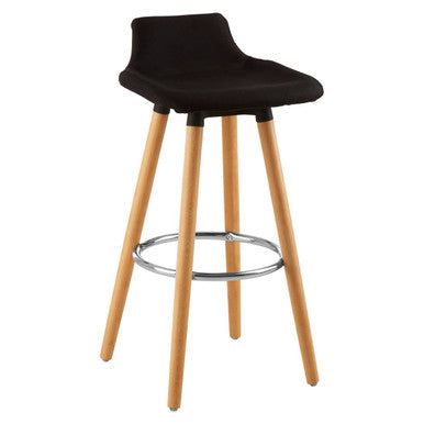 Stockholm Black Bar Stool