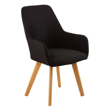 Stockholm Black Leisure Chair