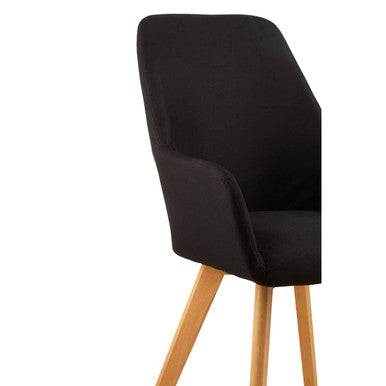 Stockholm Black Leisure Chair