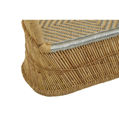 2 Seater Natural and Silver Sofa | Rowan