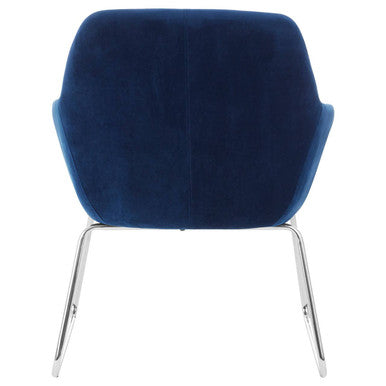 Stockholm Blue Fabric Chair