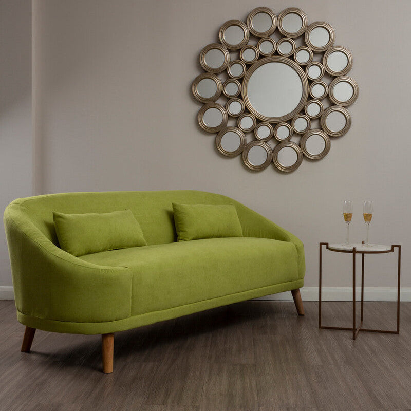 Holland Green Linen Sofa