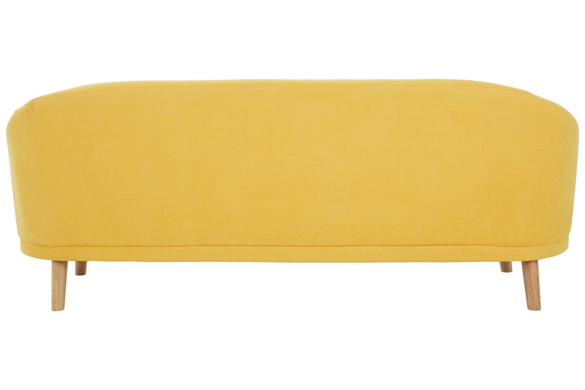 Holland Yellow Linen Sofa