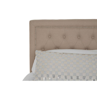 Beige Ottoman Double Bed | Hannah