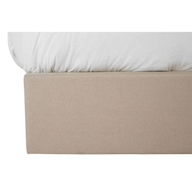 Beige Ottoman Double Bed | Hannah