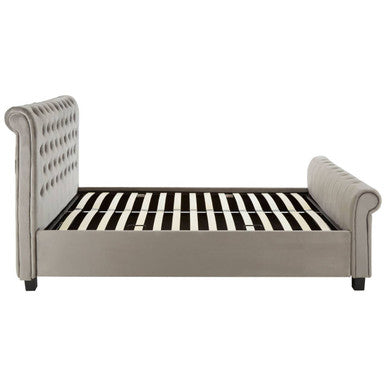 Grey Ottoman King Bed | Orlando