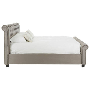 Grey Ottoman King Bed | Orlando
