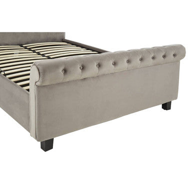 Grey Ottoman King Bed | Orlando