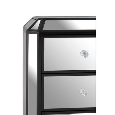 3 Drawer Mirrored Chest | Tiffany