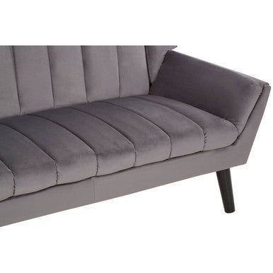 2 Seater Grey Sofa | Savina