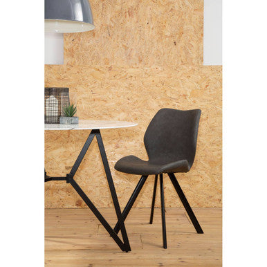 Weston Round Grey Dining Set