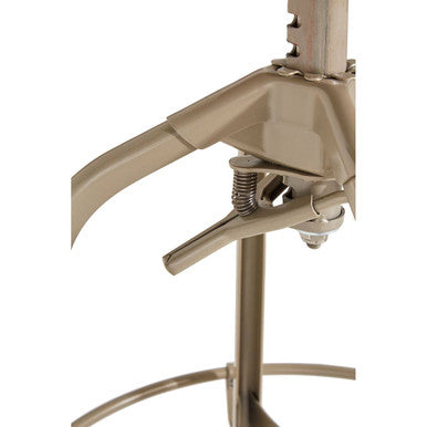 Gator Champagne Finish Adjustable Stool