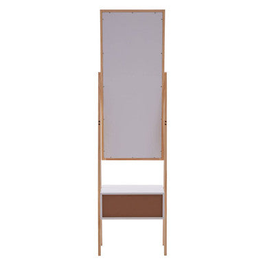 Single Drawer Floor Mirror | Rostok