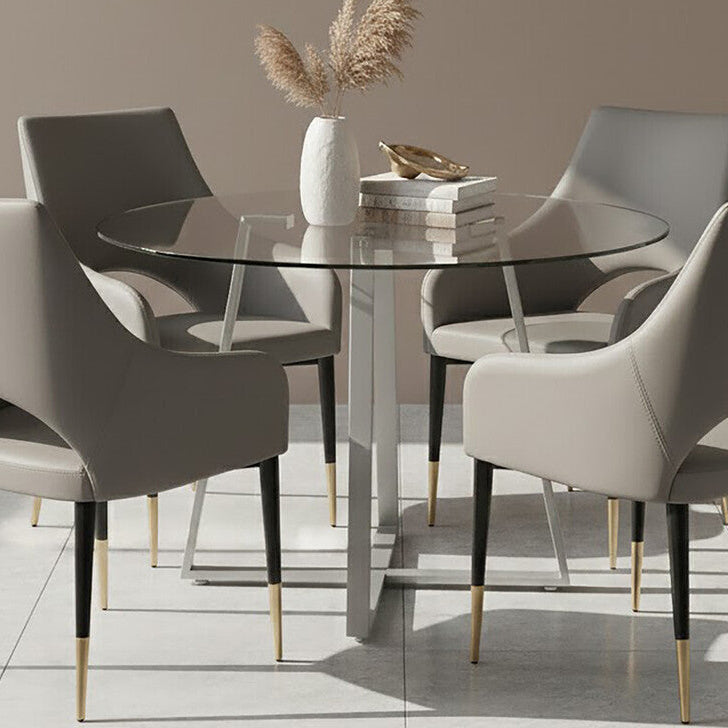 Metropolitan Glass Dining Table