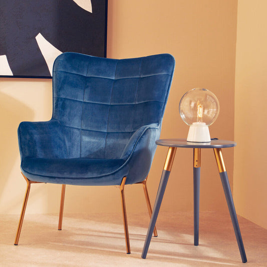 Nostra Dark Grey Side Table