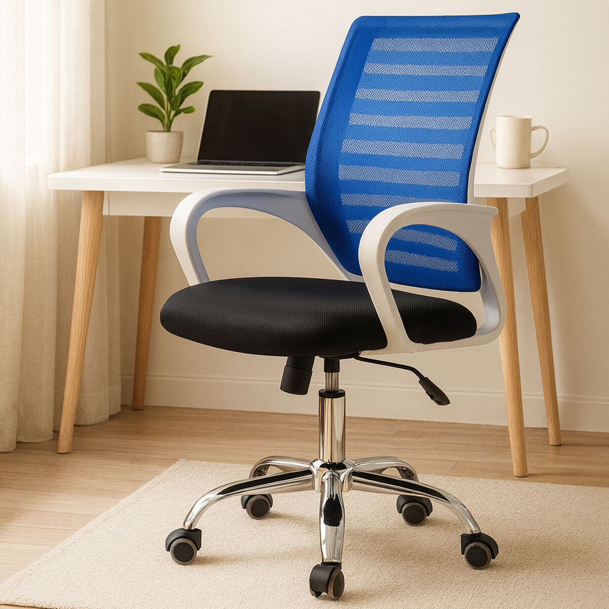 Fredrick Blue Home Office Chair