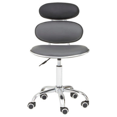 Black Pu Home Office Chair | Fran