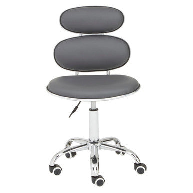 Grey Pu Home Office Chair | Fran