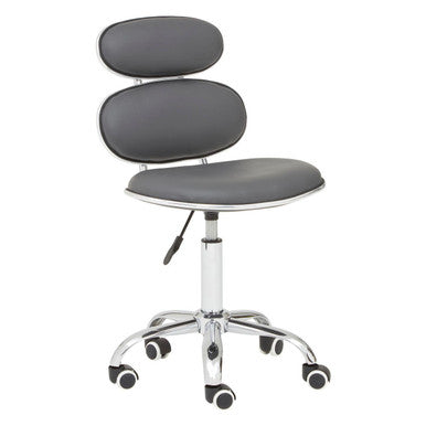 Grey Pu Home Office Chair | Fran