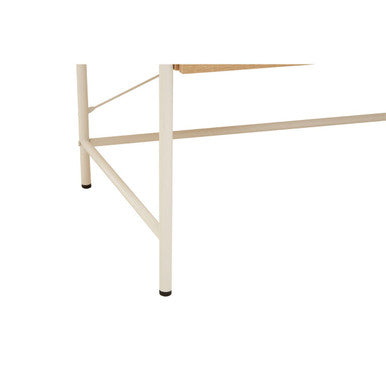 Natural Oak Veneer Desk with Drawers | Bradbury