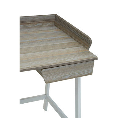 Bradbury Light Oak one Drawer Desk