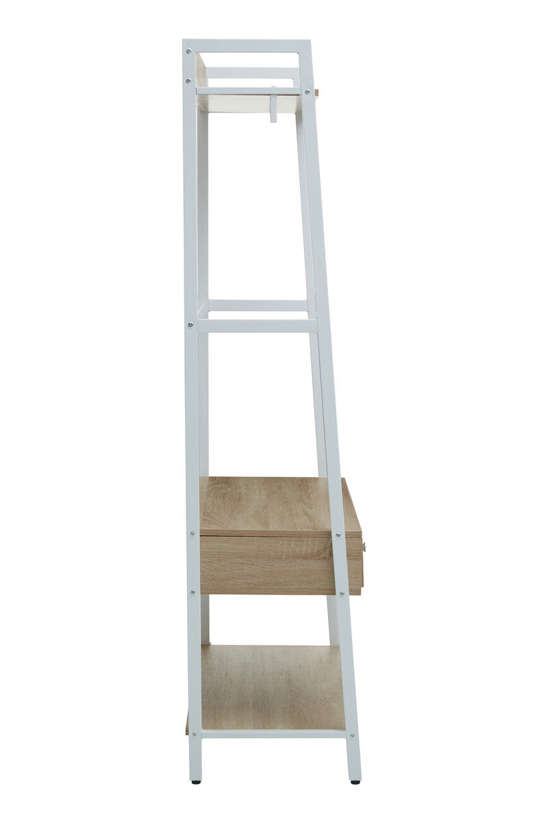 Natural Oak Effect Open Wardrobe | Bradbury