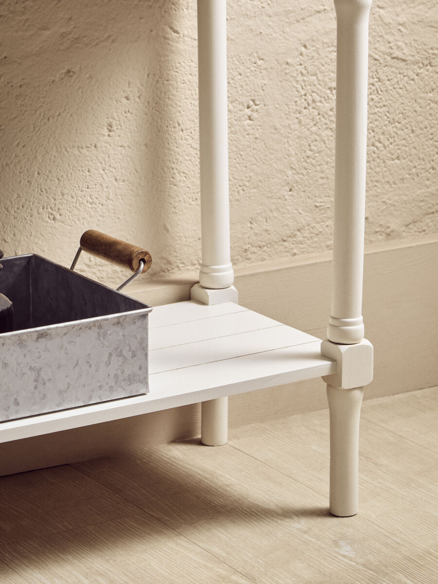 Heritage 2 Drawer Ivory Console Table