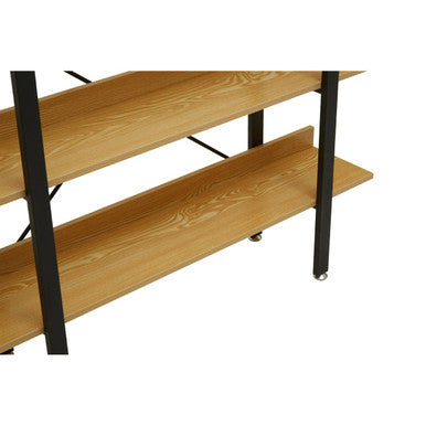 3 Tier Light Oak Effect Shelving Unit | Laxton