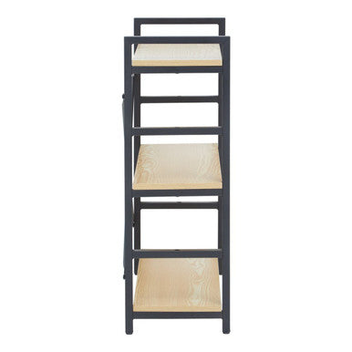 Laxton 3 Tiered Light Yellow Shelf Unit