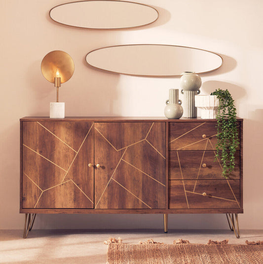 Flori Sideboard with 2 Doors and 3 Drawers
