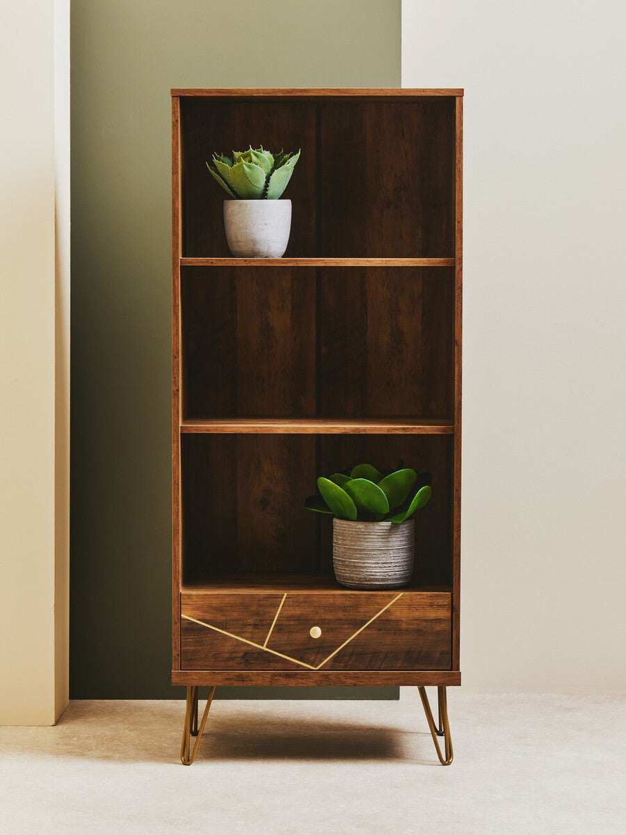 Flori One Drawer and 3 Tier Shelf Unit