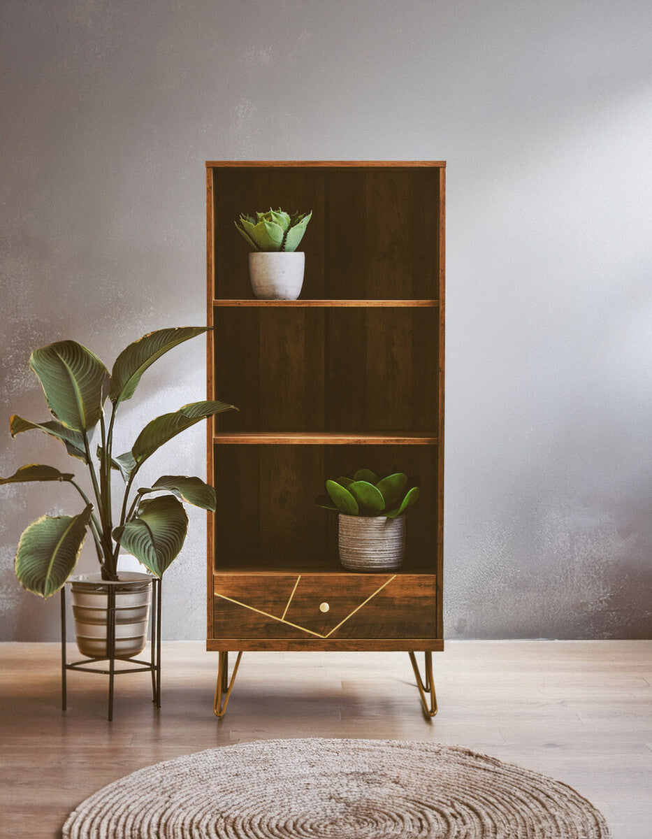 Flori One Drawer and 3 Tier Shelf Unit