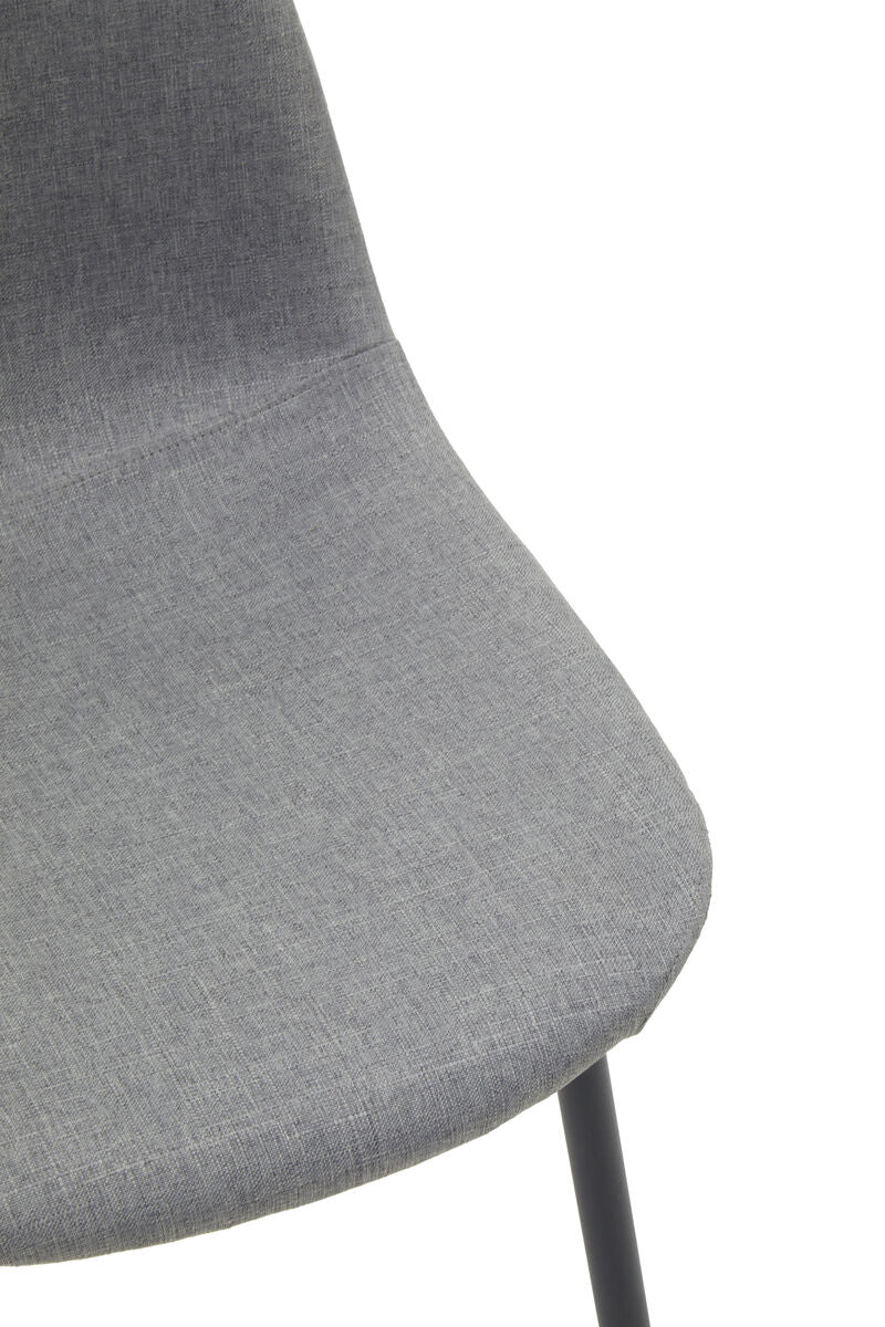 Salford Mink Fabric Dining Chair