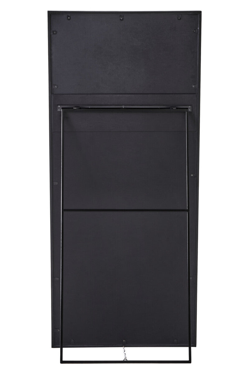 Tiana Floor Standing Mirror Black Frame