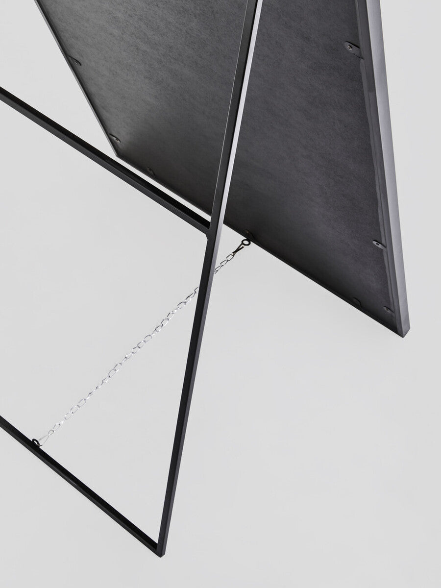 Tiana Floor Standing Mirror Black Frame