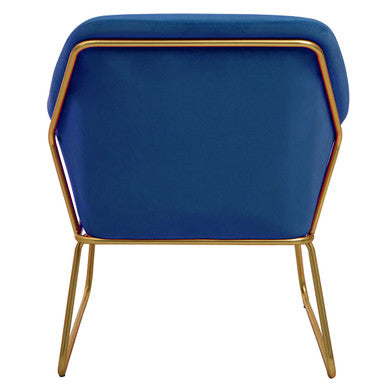 Xander Midnight Velvet Armchair