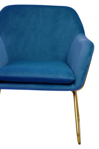 Xander Midnight Velvet Armchair