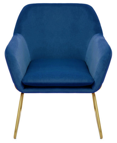 Xander Midnight Velvet Armchair