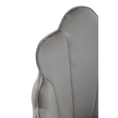 Grey Velvet Dining Chair | Tian