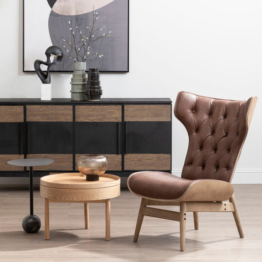 Viborg Revolving Top Side Table