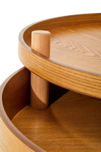 Viborg Revolving Top Side Table