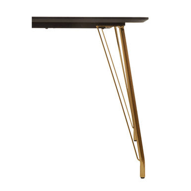 Veneto Dining Table With Natural Wood Effect Top