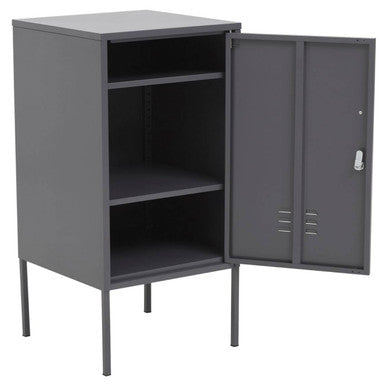 Academy One Door Grey Locker