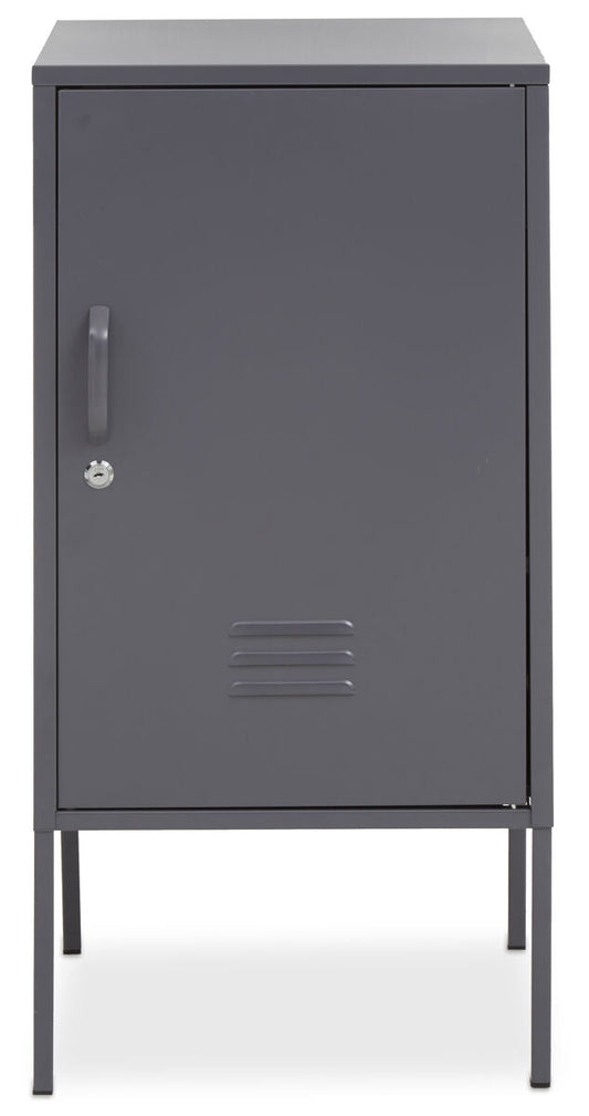 Academy  Grey One Door Locker Cabinet