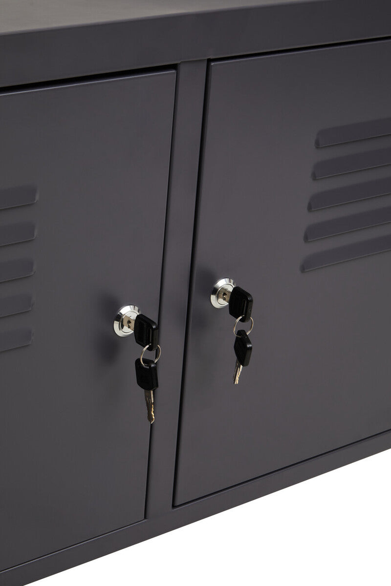 Academy Two Door Grey Locker