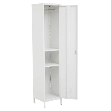 Academy White Tall One Door Locker