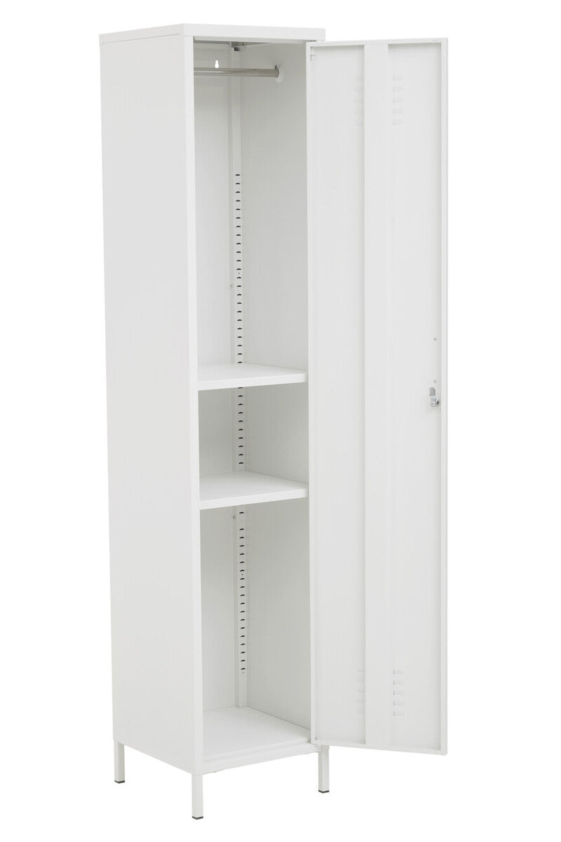 Academy White Tall One Door Locker