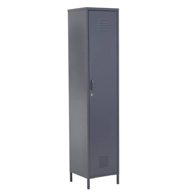 Academy One Door Grey Metal Locker