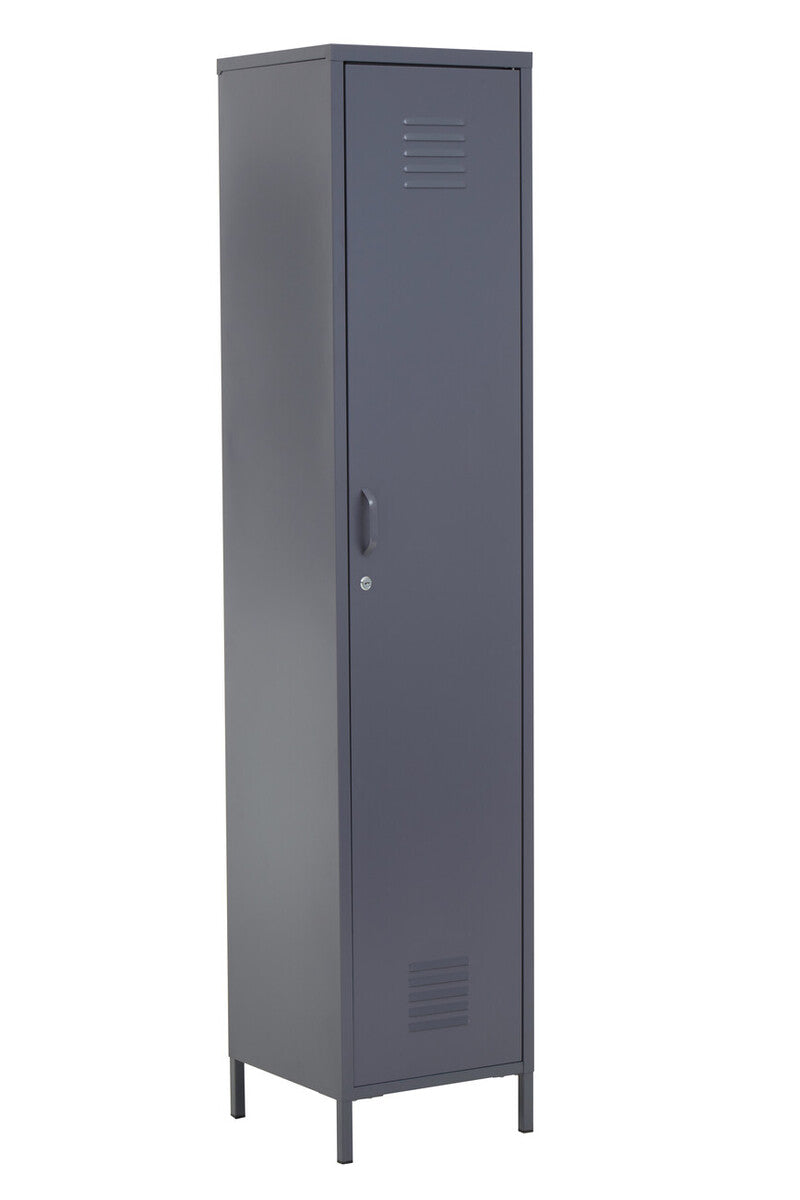 Academy One Door Grey Metal Locker