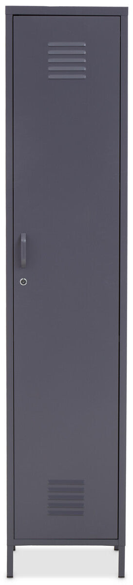 Academy One Door Grey Metal Locker